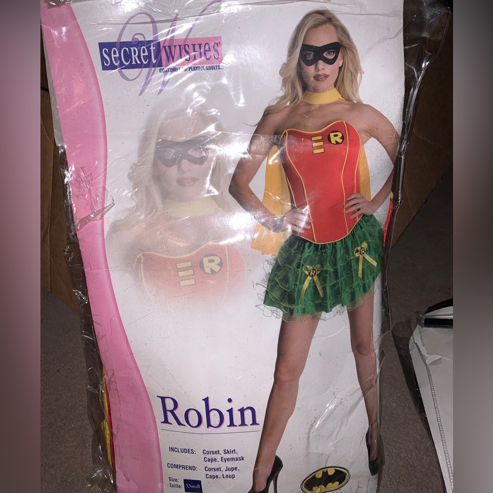 Secret wishes robin costume size xs